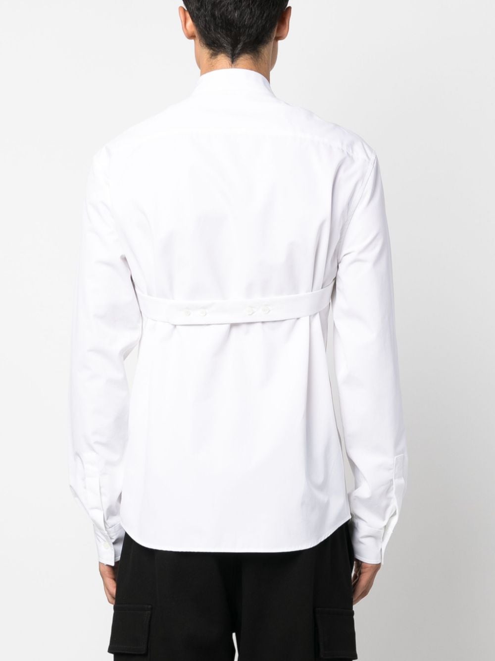 OFF-WHITE OFF-WHITE- Logo Cotton Shirt