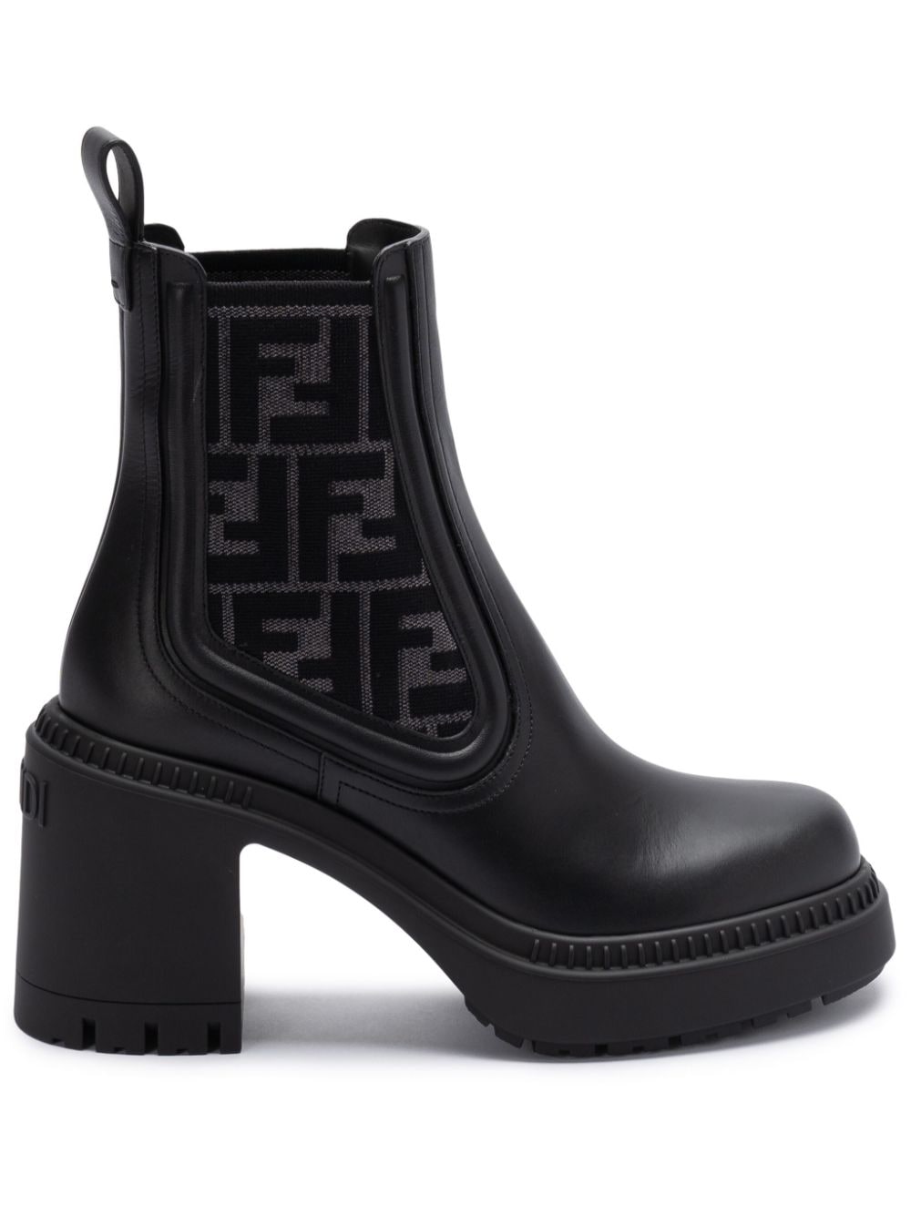 FENDI FENDI- Domino Leather Boots