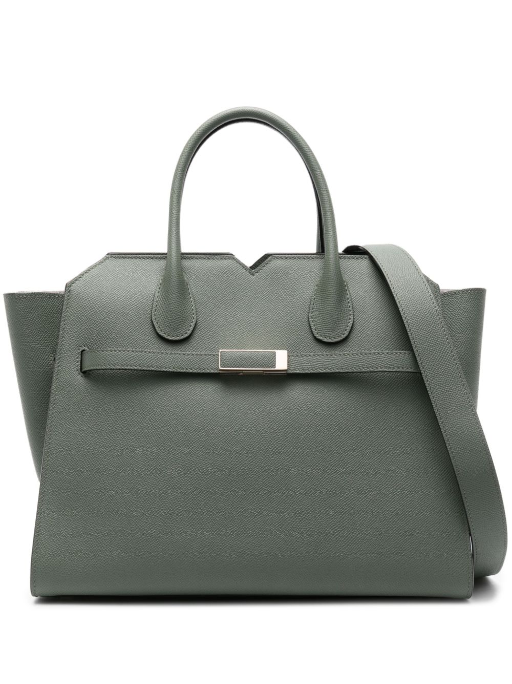 Valextra VALEXTRA- Milano Medium Leather Handbag