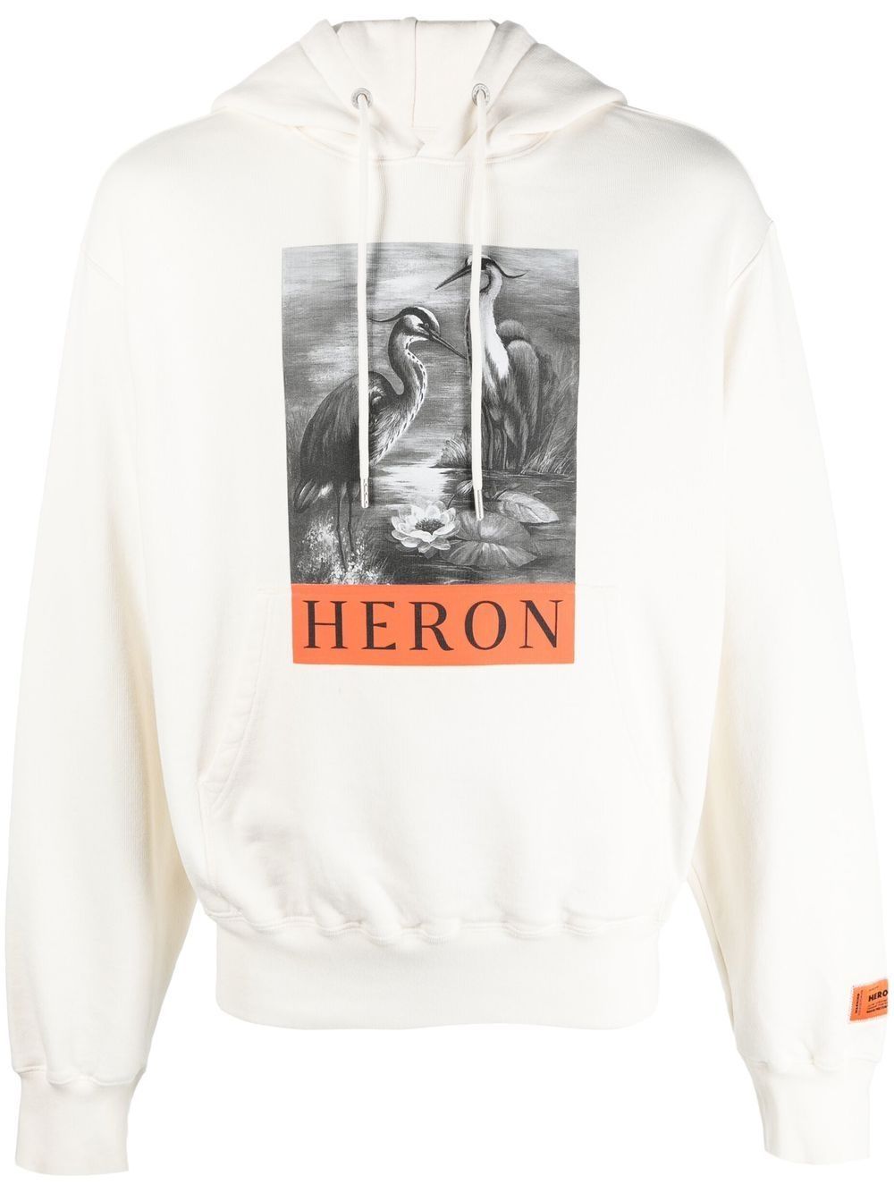 HERON PRESTON HERON PRESTON- Logo Cotton Hoodie