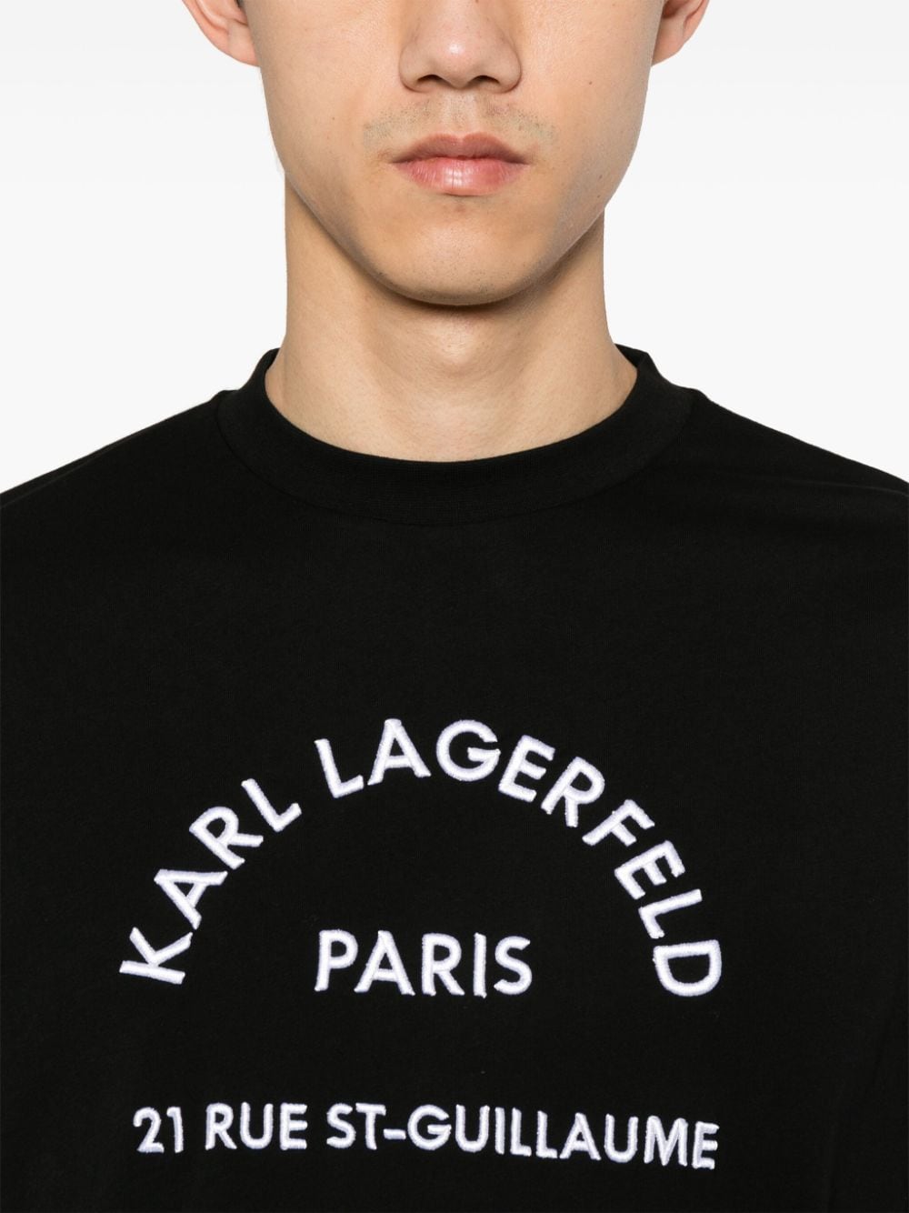 Karl Lagerfeld KARL LAGERFELD- T-shirt With Lettering