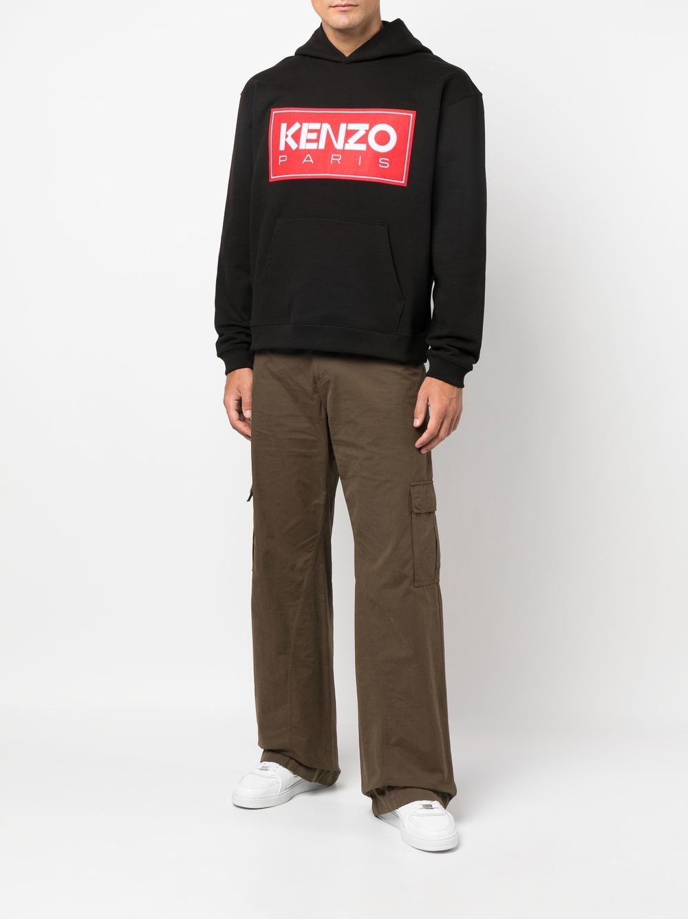 Kenzo KENZO- Logo Cotton Hoodie