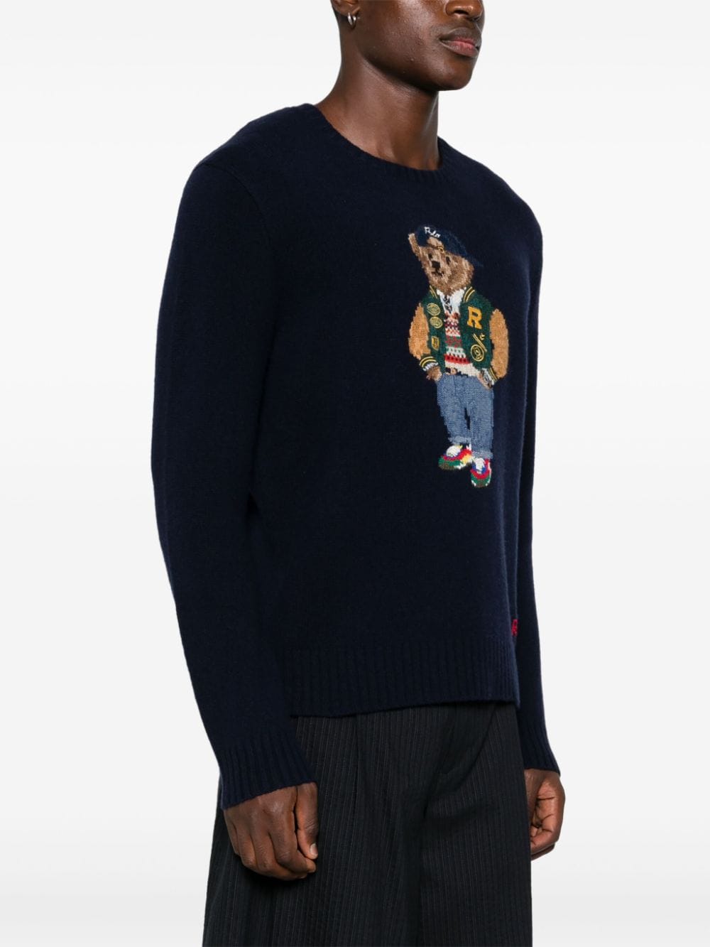 Polo Ralph Lauren POLO RALPH LAUREN- Wool Sweater With Teddy Bear