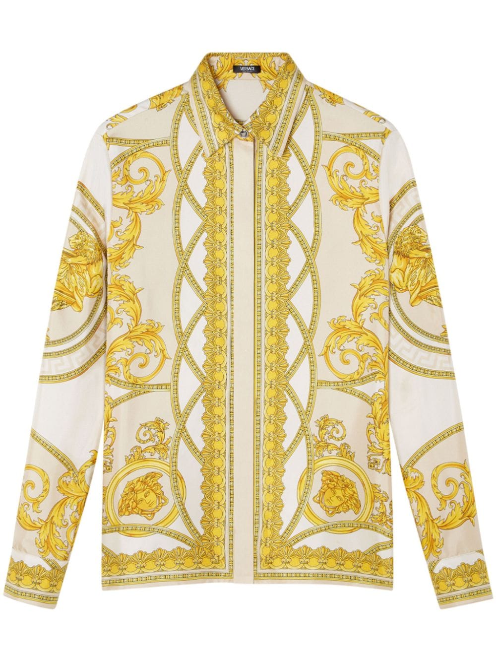 Versace VERSACE- Barocco Print Silk Shirt