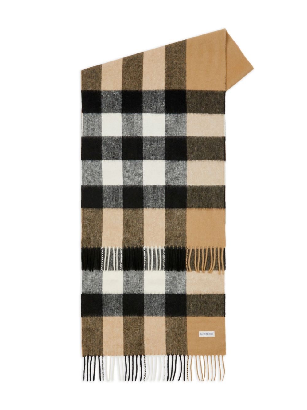 Burberry BURBERRY- Check Cashmere Wool Scarf