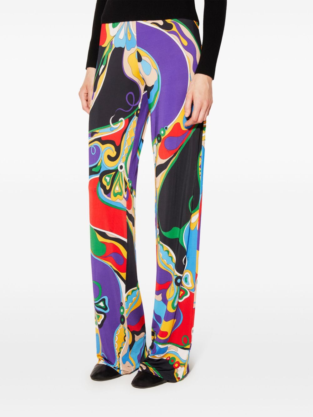 pucci PUCCI- Printed Trousers