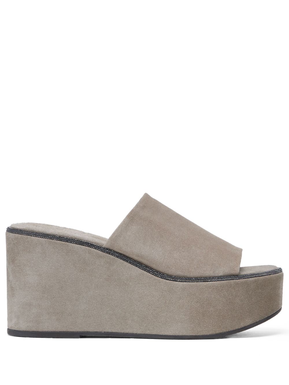 Brunello Cucinelli BRUNELLO CUCINELLI- Suede Wedges