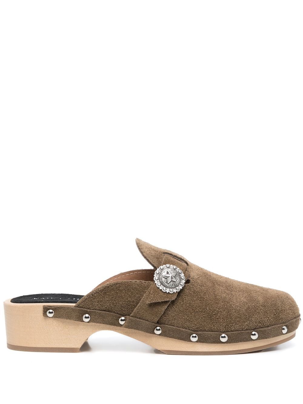 Kate cate KATE CATE- Allegra Suede Clogs