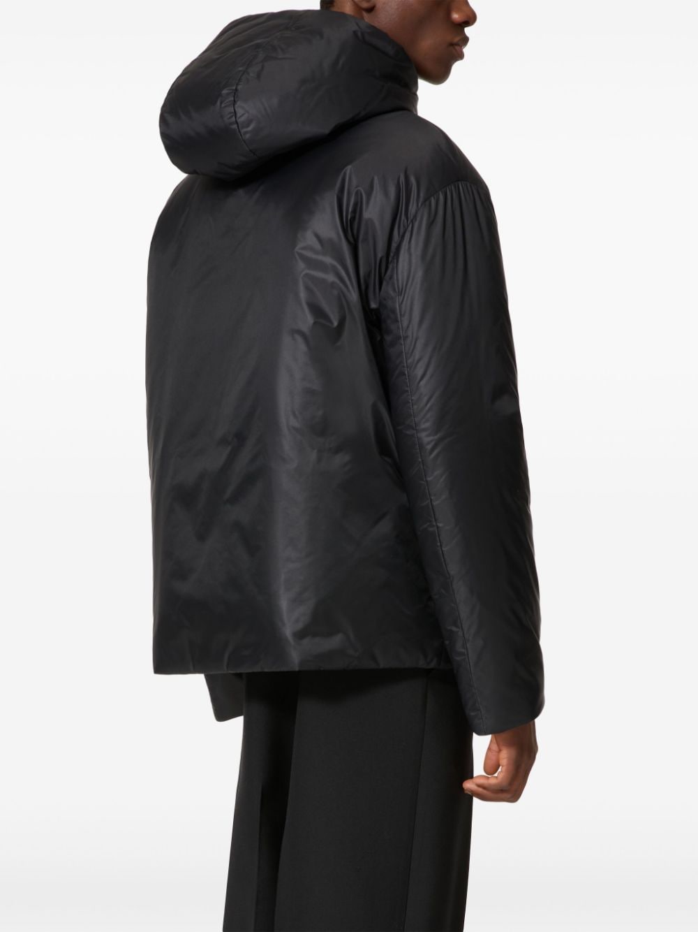 Valentino VALENTINO- Vlogo Nylon Down Jacket