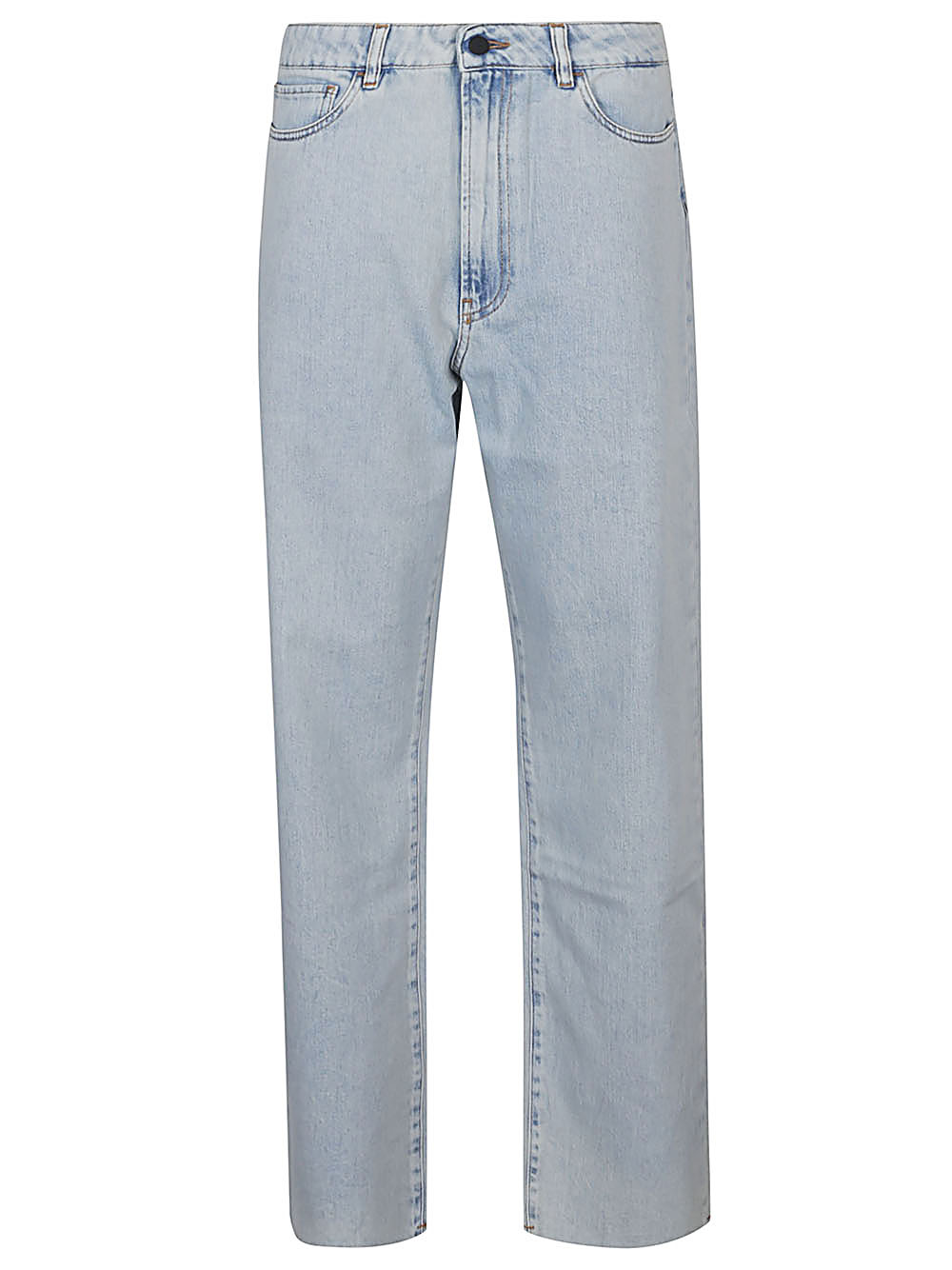 Liviana Conti LIVIANA CONTI- Flared Denim Cropped Jeans