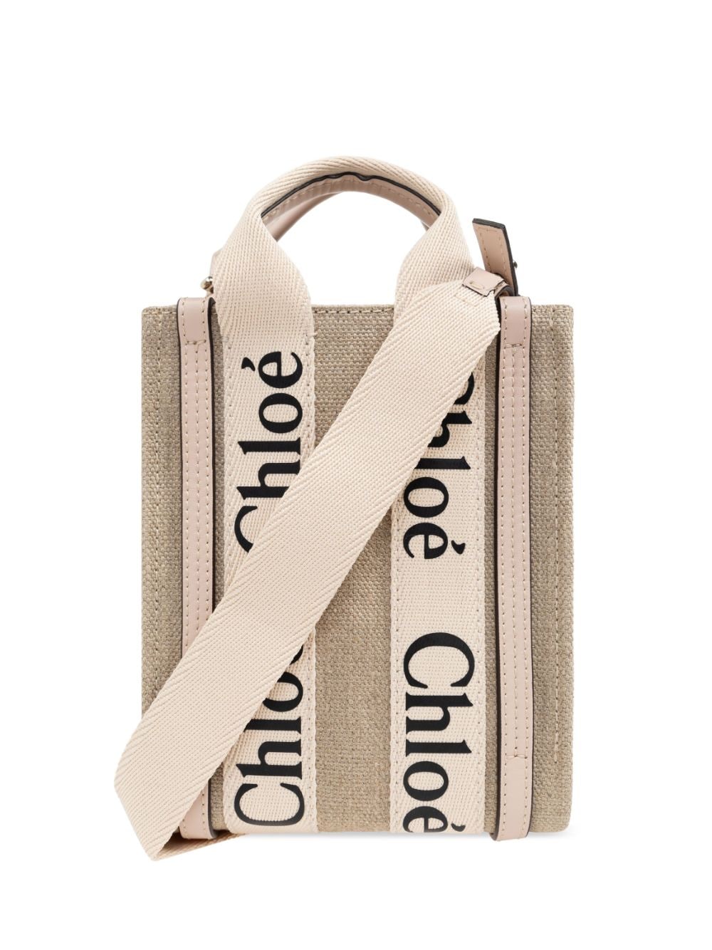 Chloé CHLOÉ- Woody Linen Mini Bag