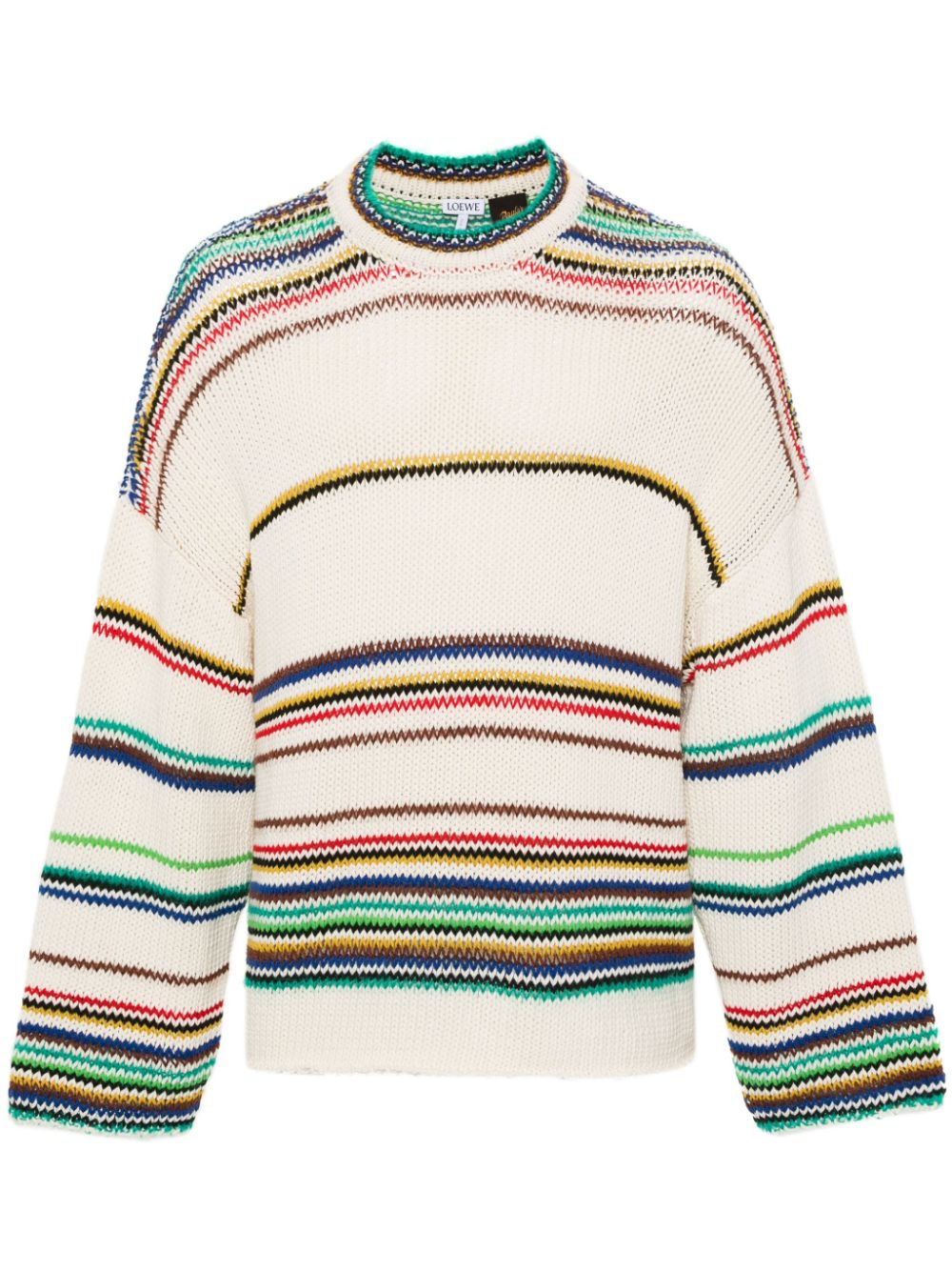 Loewe Paula's Ibiza LOEWE PAULA'S IBIZA- Striped Cotton Blend Jumper