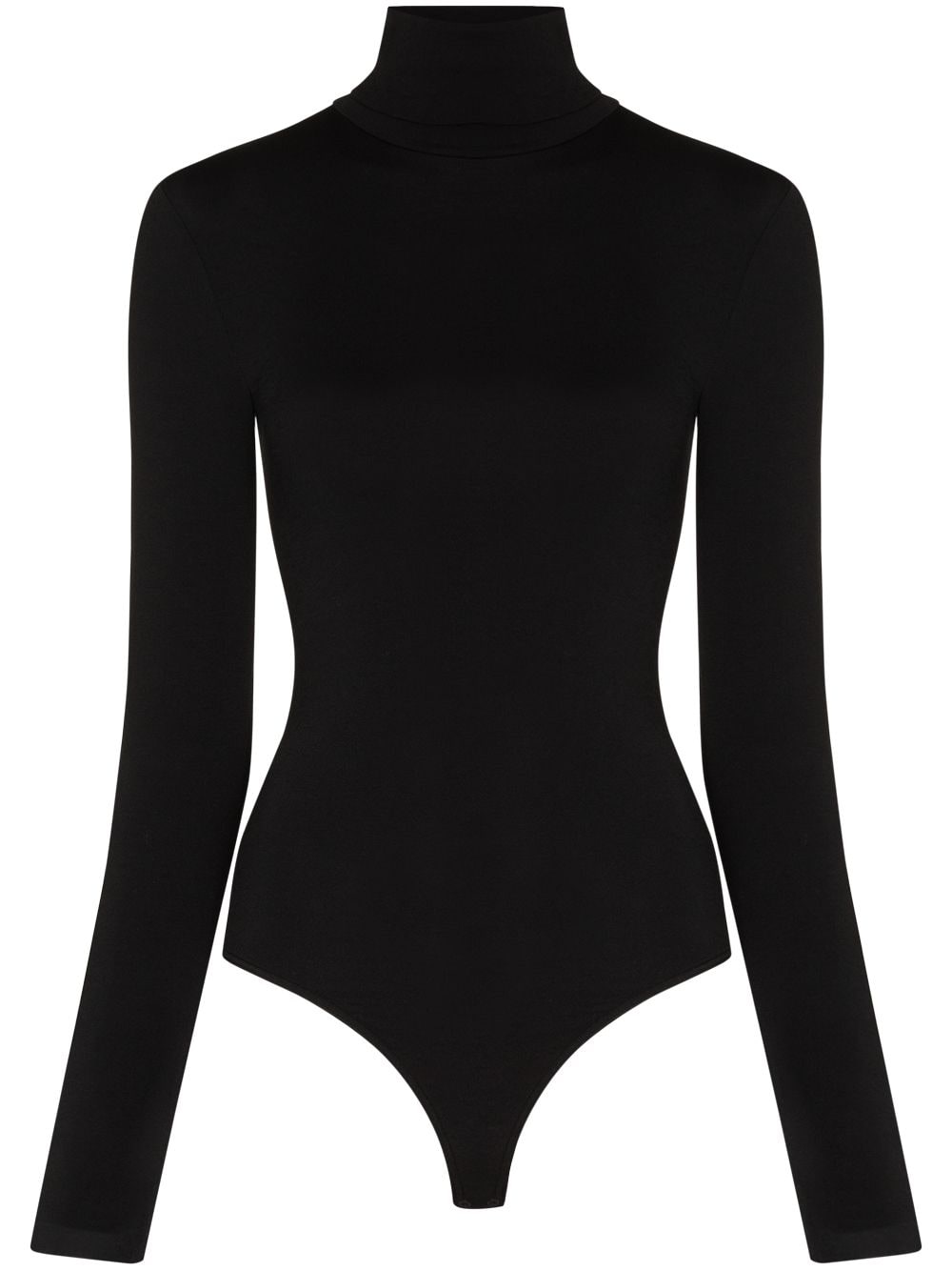 Wolford WOLFORD- Cotton Blend Turtleneck Bodysuit