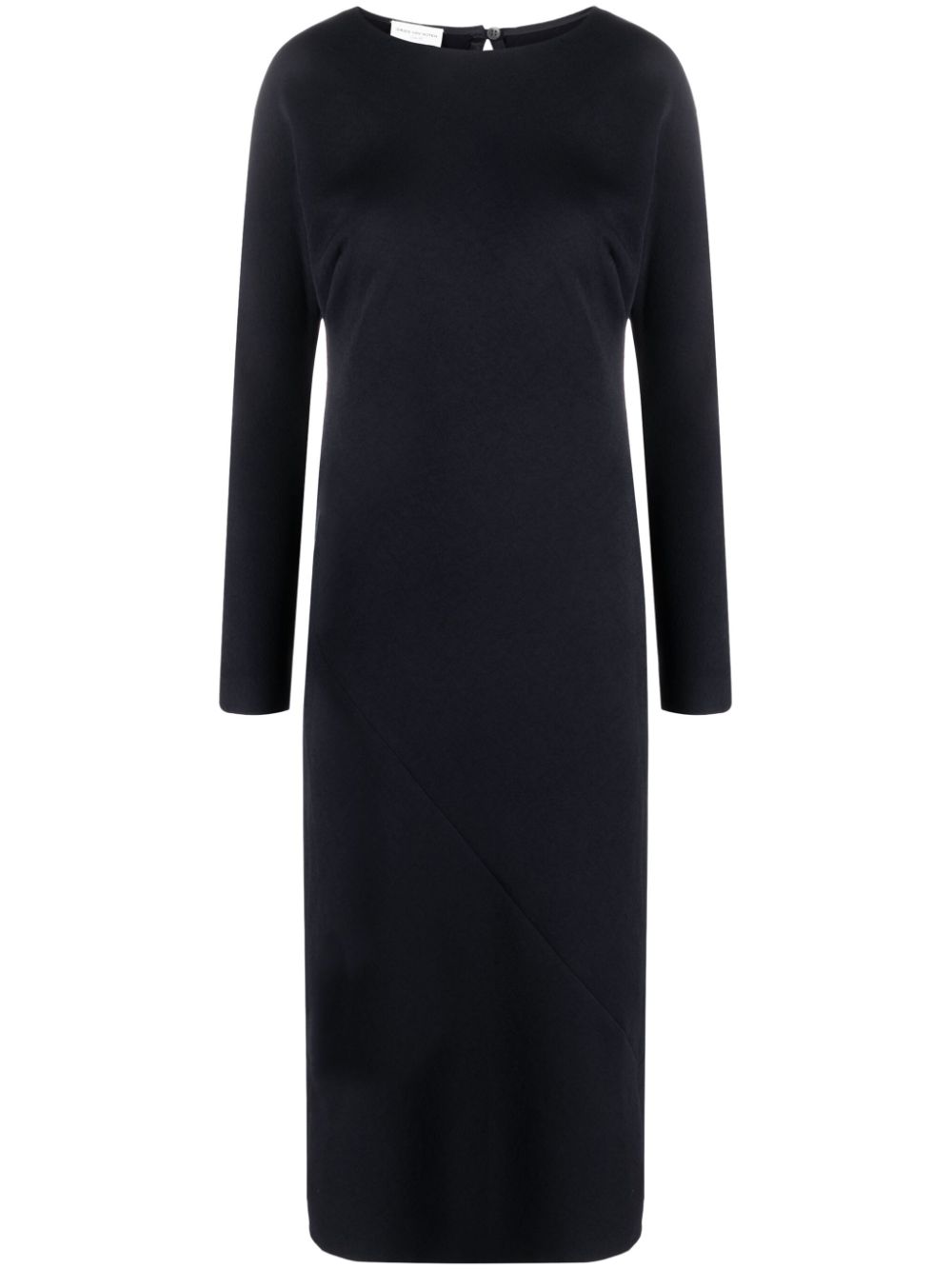 Dries Van Noten DRIES VAN NOTEN- Round-neck Midi Dress