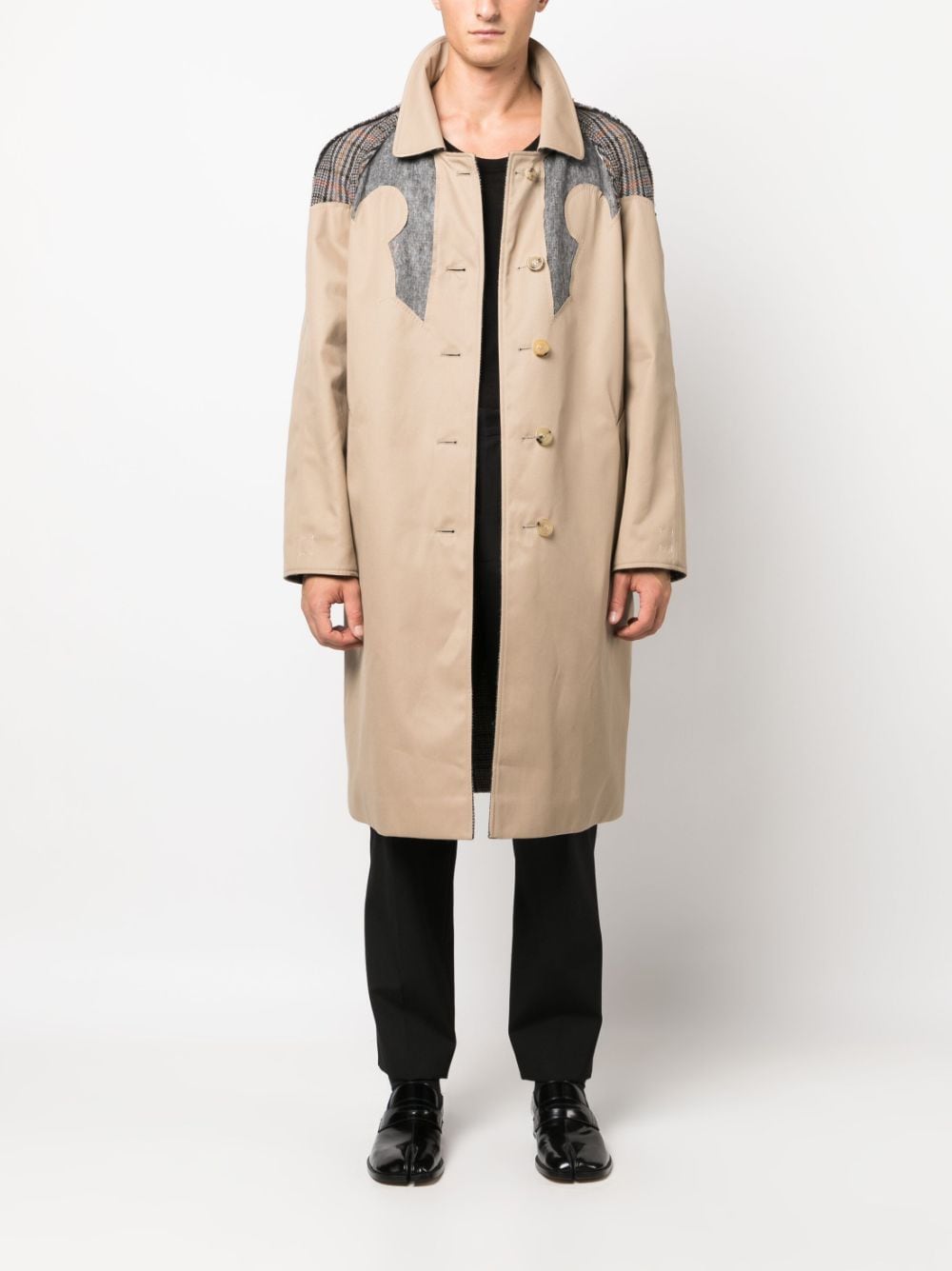 Maison Margiela MAISON MARGIELA- Wool Reversible Trench Coat