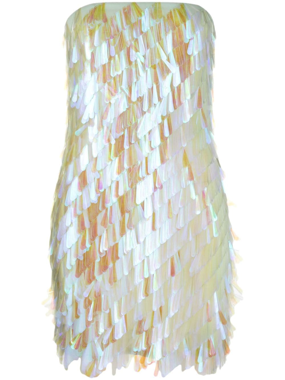 The Attico THE ATTICO- Sequined Mini Dress - Runway