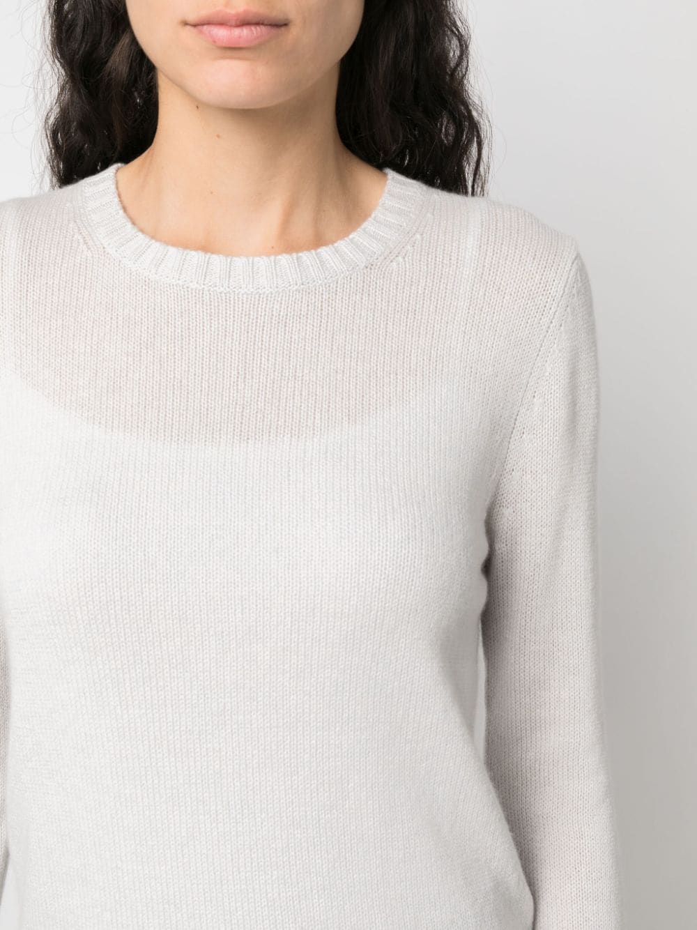 Allude ALLUDE- Fine Knit Cashmere Sweater