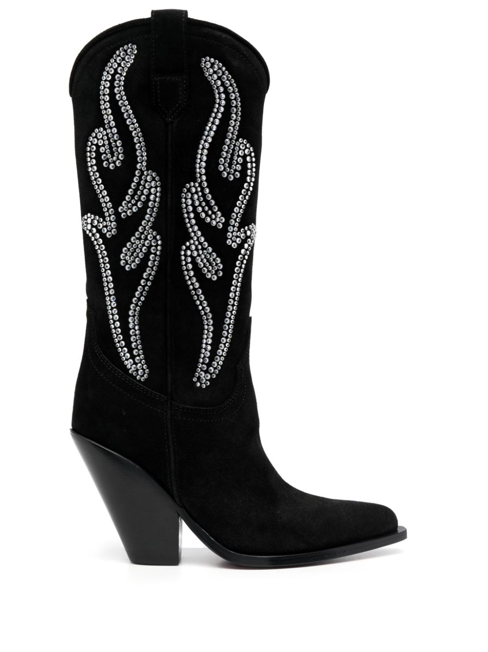 Sonora SONORA- Crystal Detail Suede Western Boots