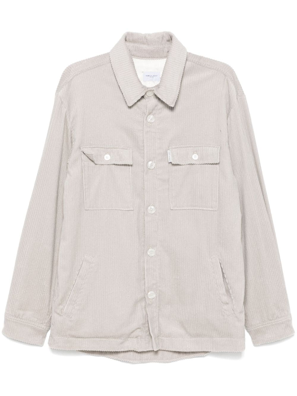 Family First FAMILY FIRST- Brushed Effect Shirt Jacket