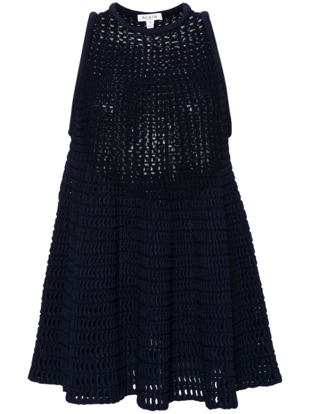 Alaïa ALAÏA- Knitted Mini Dress