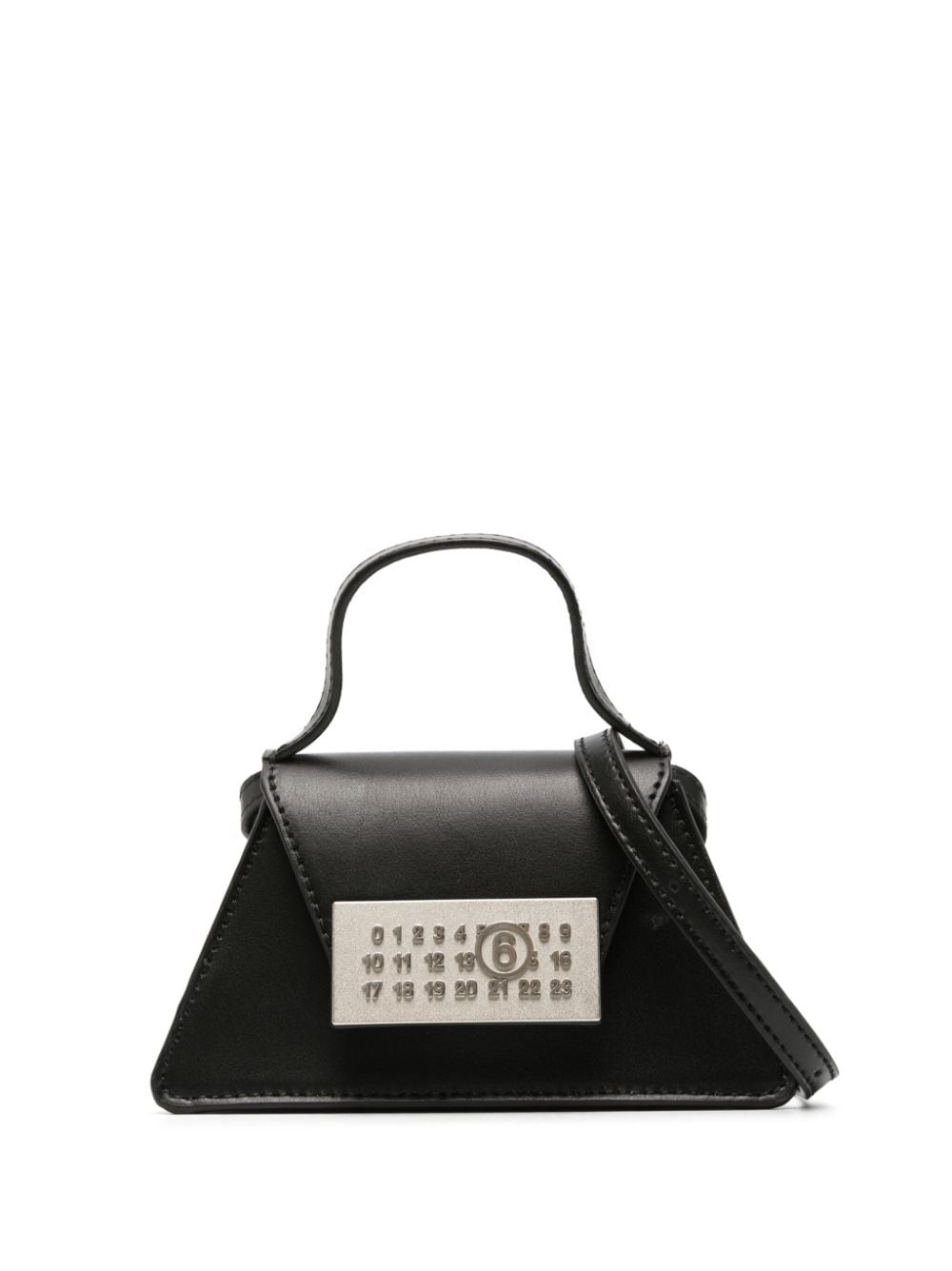 MM6 Maison Margiela MM6 MAISON MARGIELA- Numeric Mini Leather Crossbody Bag