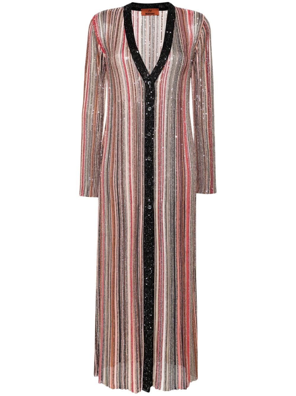 Missoni MISSONI- Striped Long Cardigan