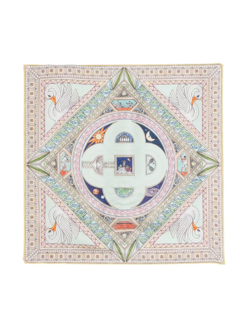 Casablanca CASABLANCA- Printed Silk Scarf