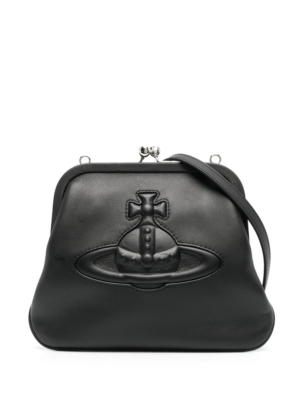 Vivienne Westwood VIVIENNE WESTWOOD- Injected-orb Leather Clutch Bag