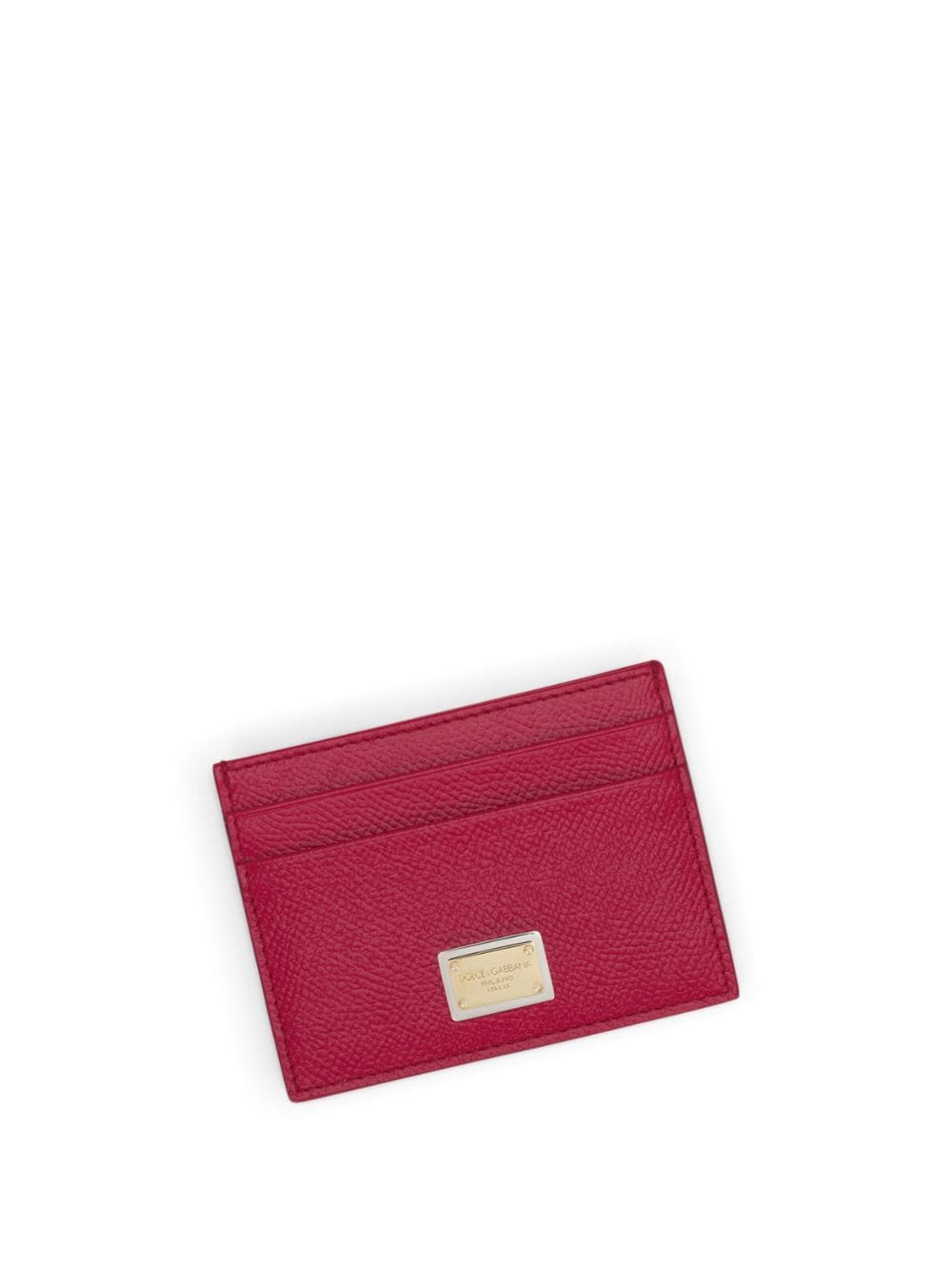 Dolce & Gabbana DOLCE & GABBANA- Leather Credit Card Case