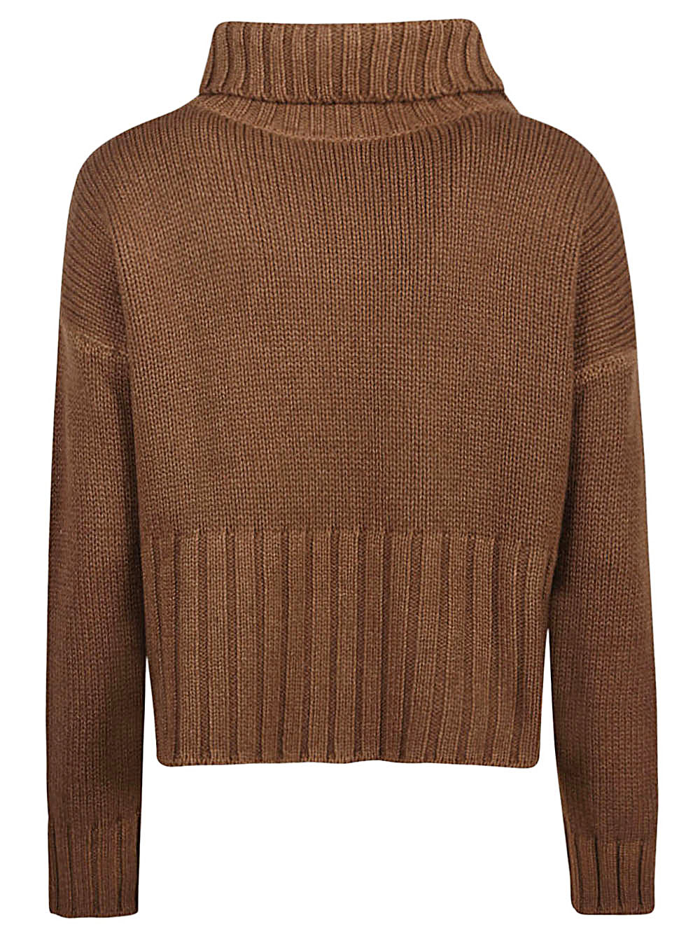 Base BASE- Wool And Cashmere Blend Turtleneck Sweater