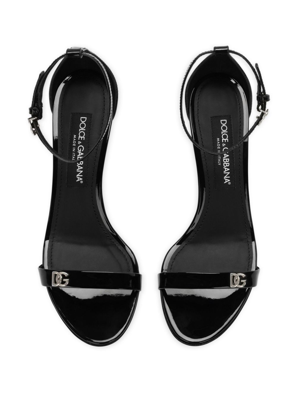 Dolce & Gabbana DOLCE & GABBANA- Patent Leather Sandals