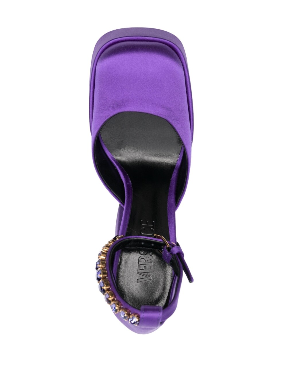 Versace VERSACE- Satin Platform Pumps