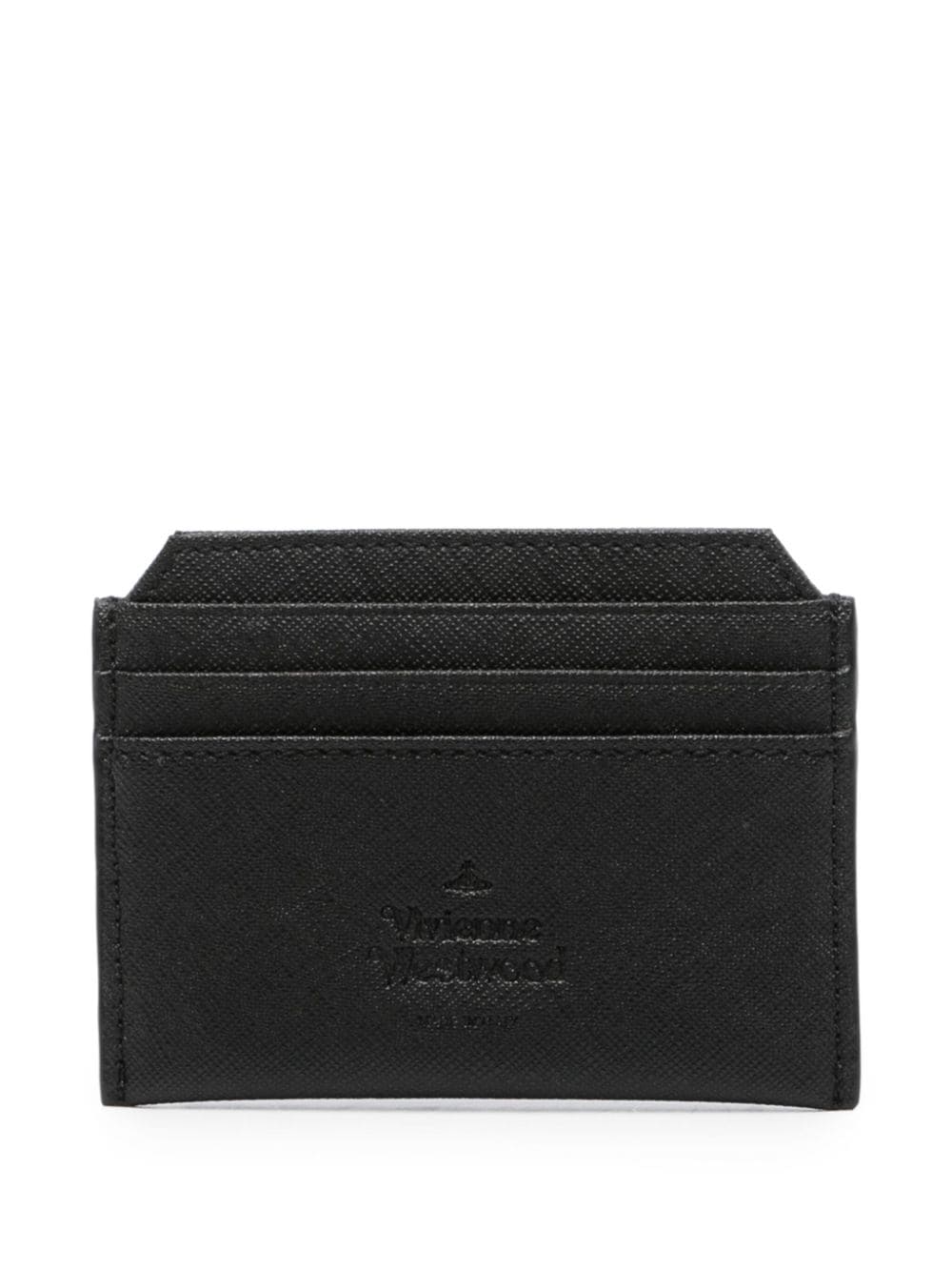 Vivienne Westwood VIVIENNE WESTWOOD- Logo Leather Credit Card Case