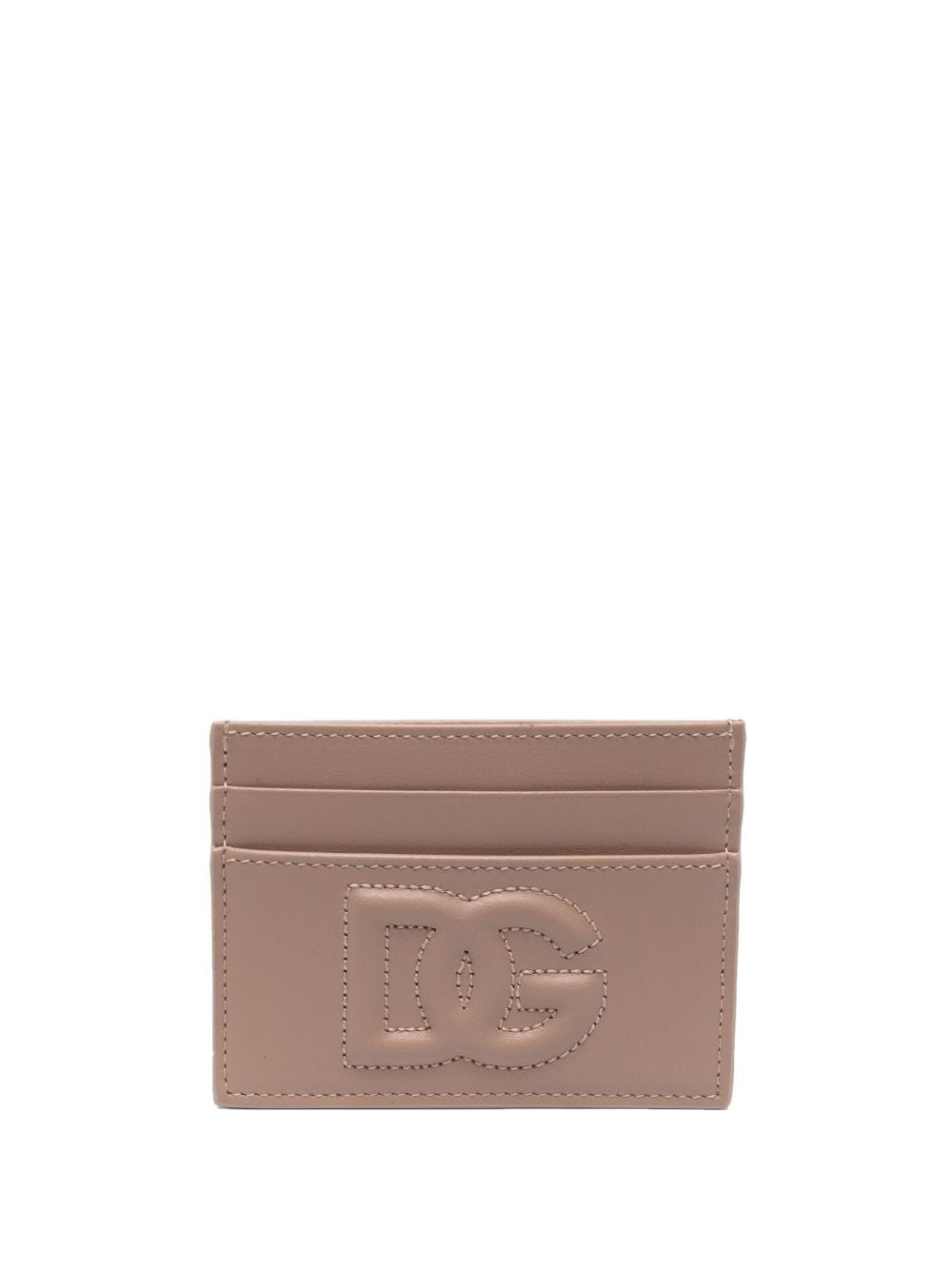 Dolce & Gabbana DOLCE & GABBANA- Leather Credit Card Case