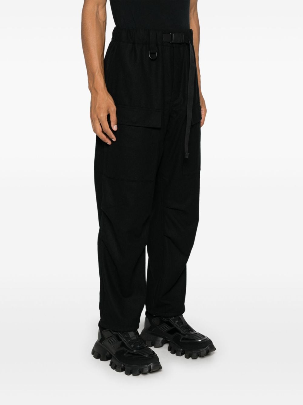 Y-3 Y-3- Flannel Trousers