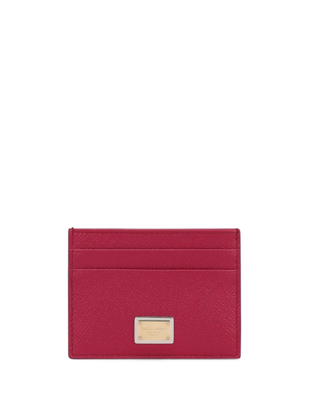 Dolce & Gabbana DOLCE & GABBANA- Leather Credit Card Case