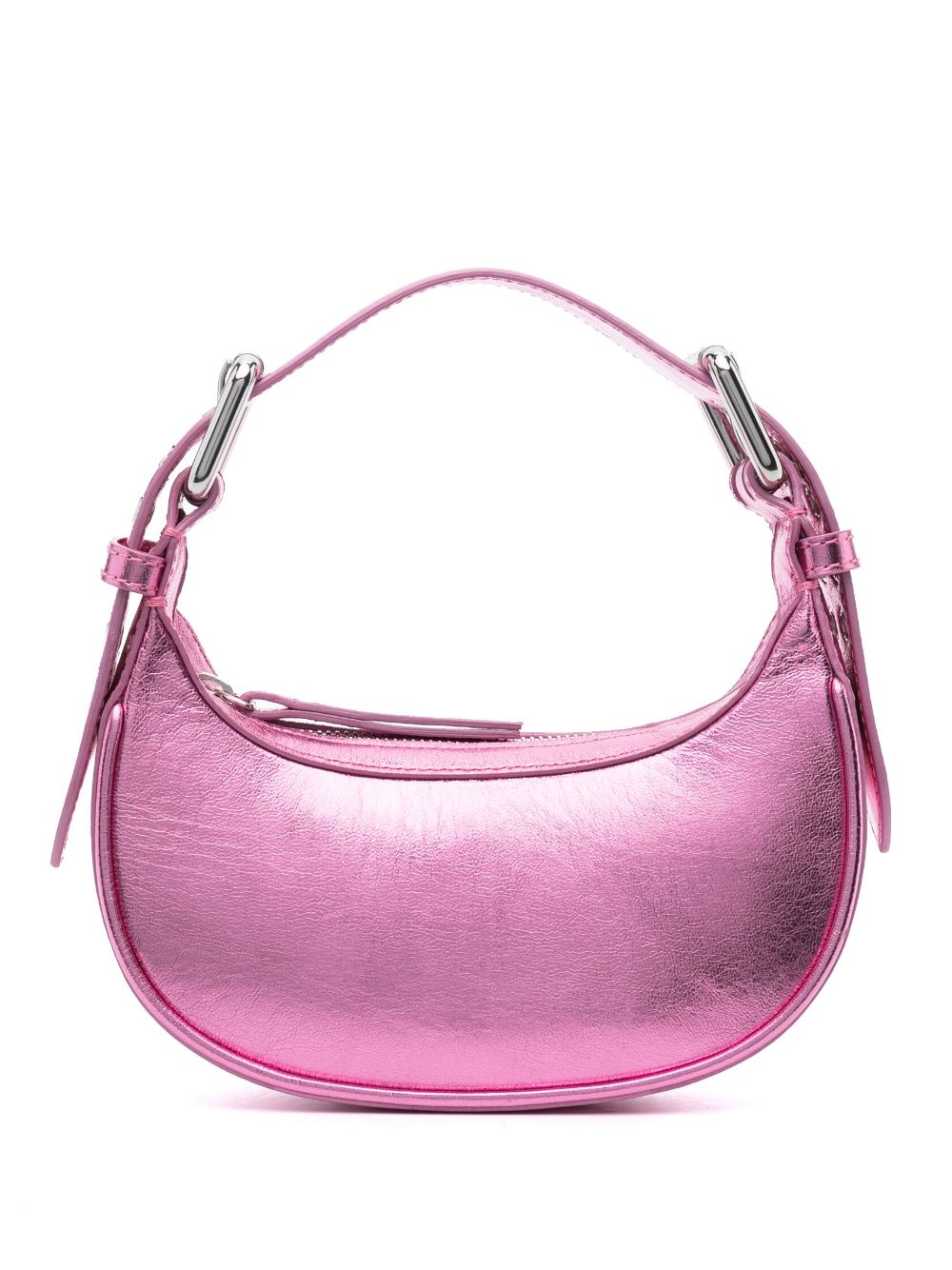 BY FAR BY FAR- Mini Soho Metallic Leather Shoulder Bag