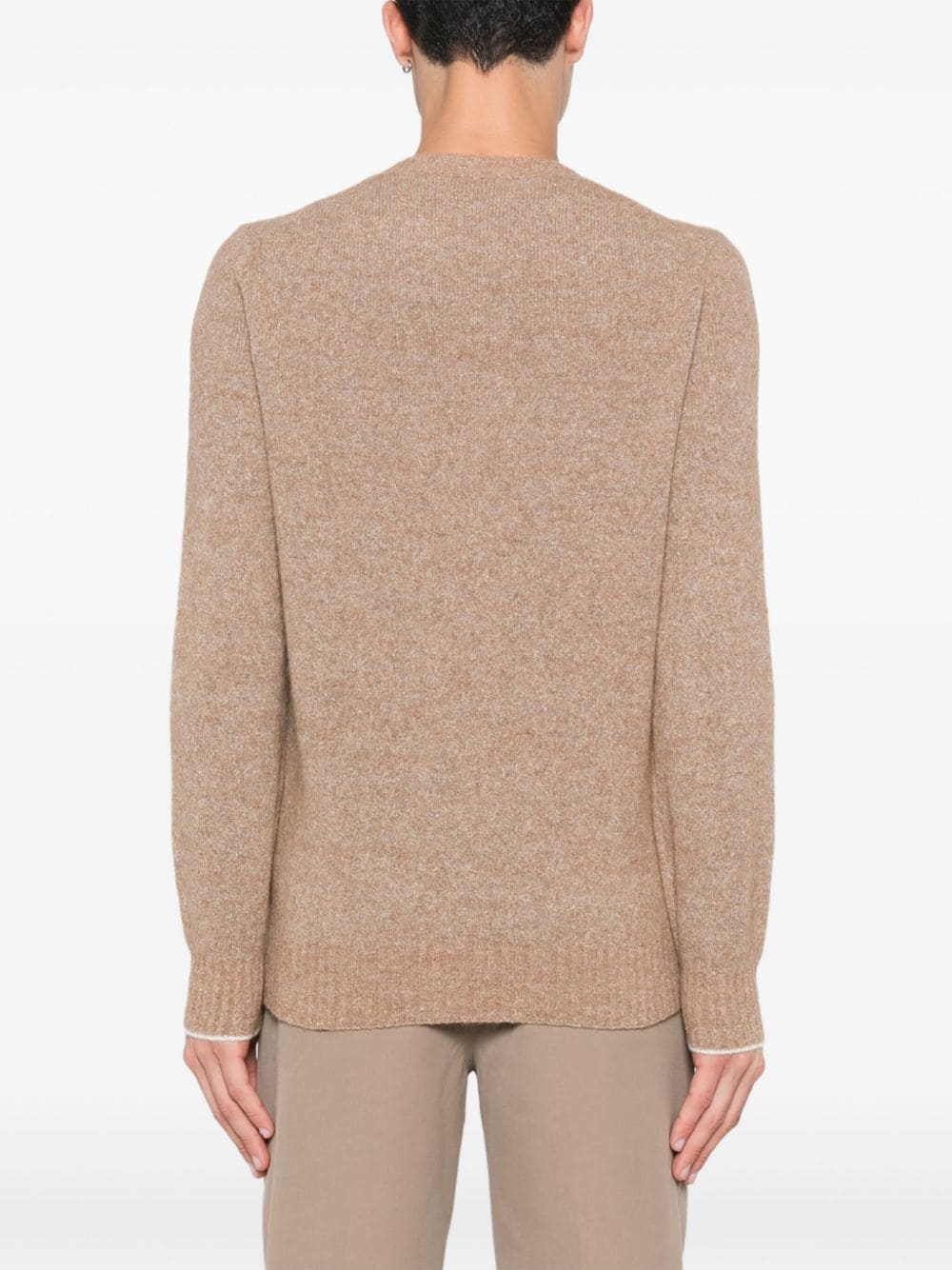 Brunello Cucinelli BRUNELLO CUCINELLI- Wool Crewneck Sweater