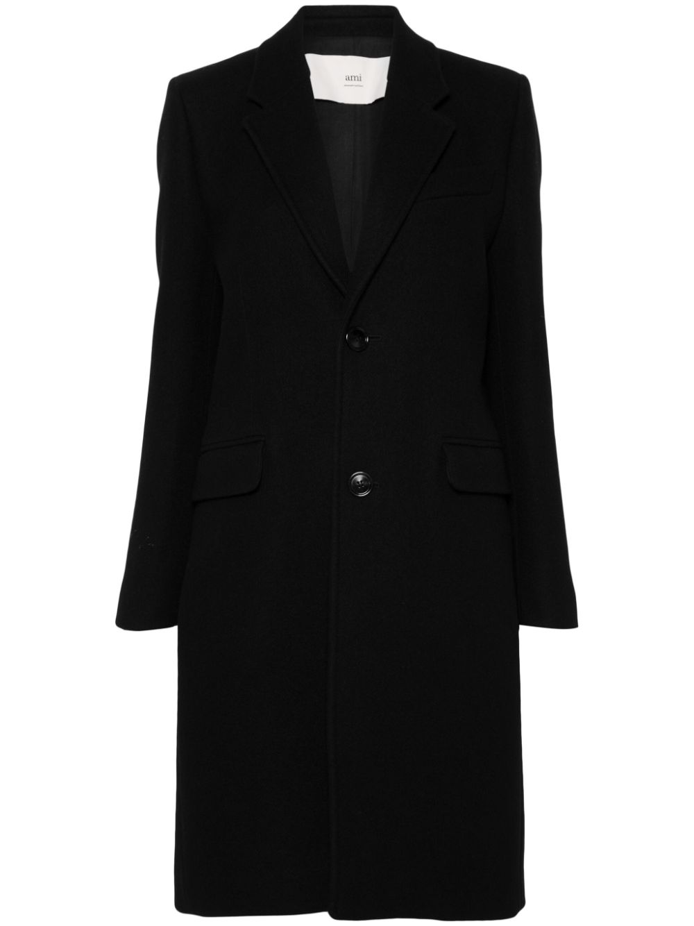 Ami Paris AMI PARIS- Wool Single-breasted Coat