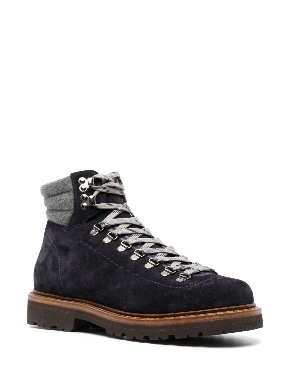 Brunello Cucinelli BRUNELLO CUCINELLI- Suede Mountain Boots