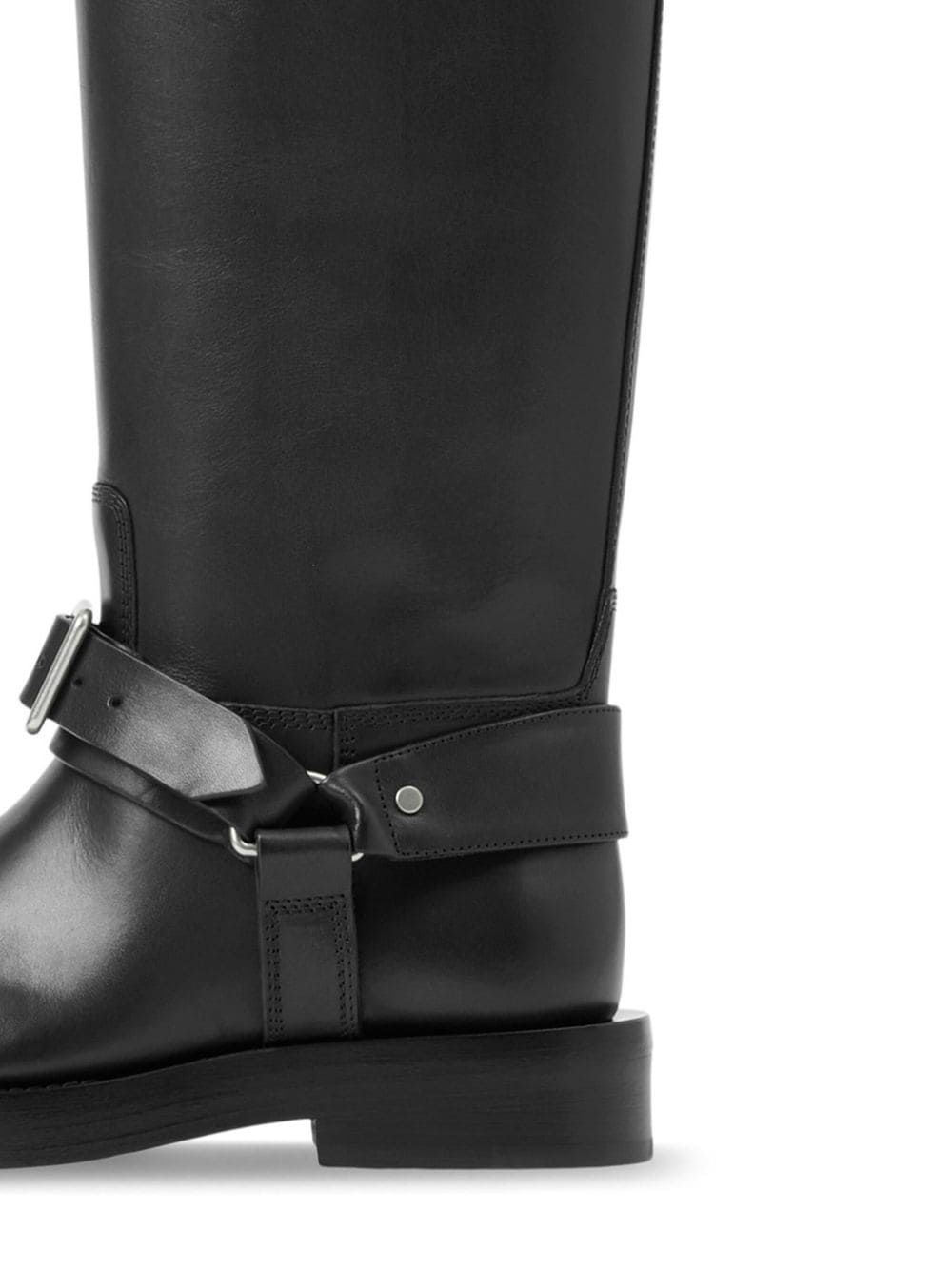 Burberry BURBERRY- Saddle High Leather Boots