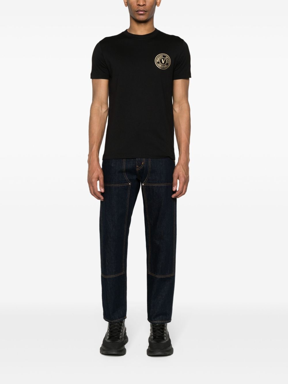 Versace Jeans Couture VERSACE JEANS COUTURE- Cotton T-shirt