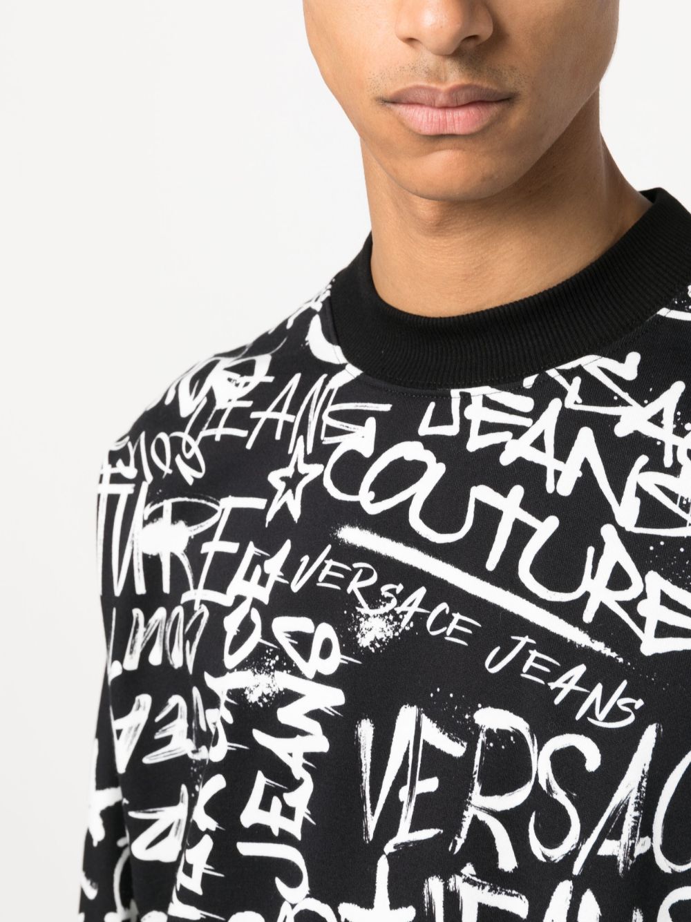 Versace Jeans Couture VERSACE JEANS COUTURE- Printed Sweatshirt