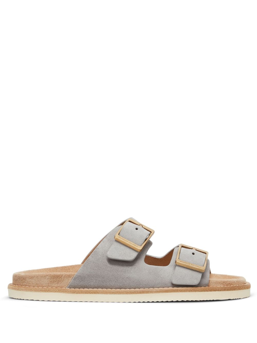 Brunello Cucinelli BRUNELLO CUCINELLI- Suede Leather Slip-on