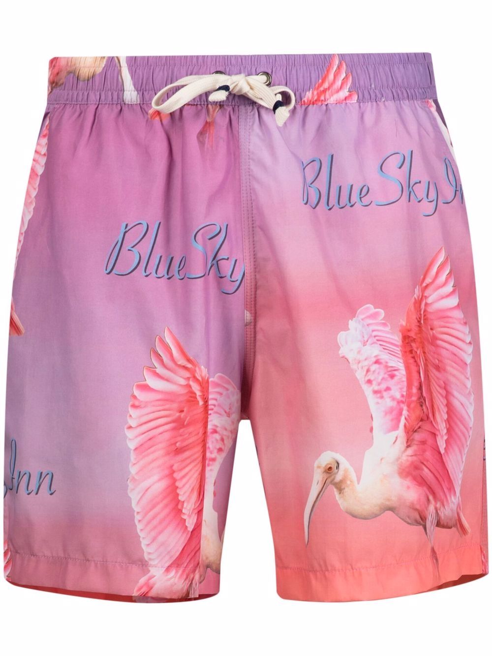 BLUE SKY INN BLUE SKY INN- Printed Swim Shorts