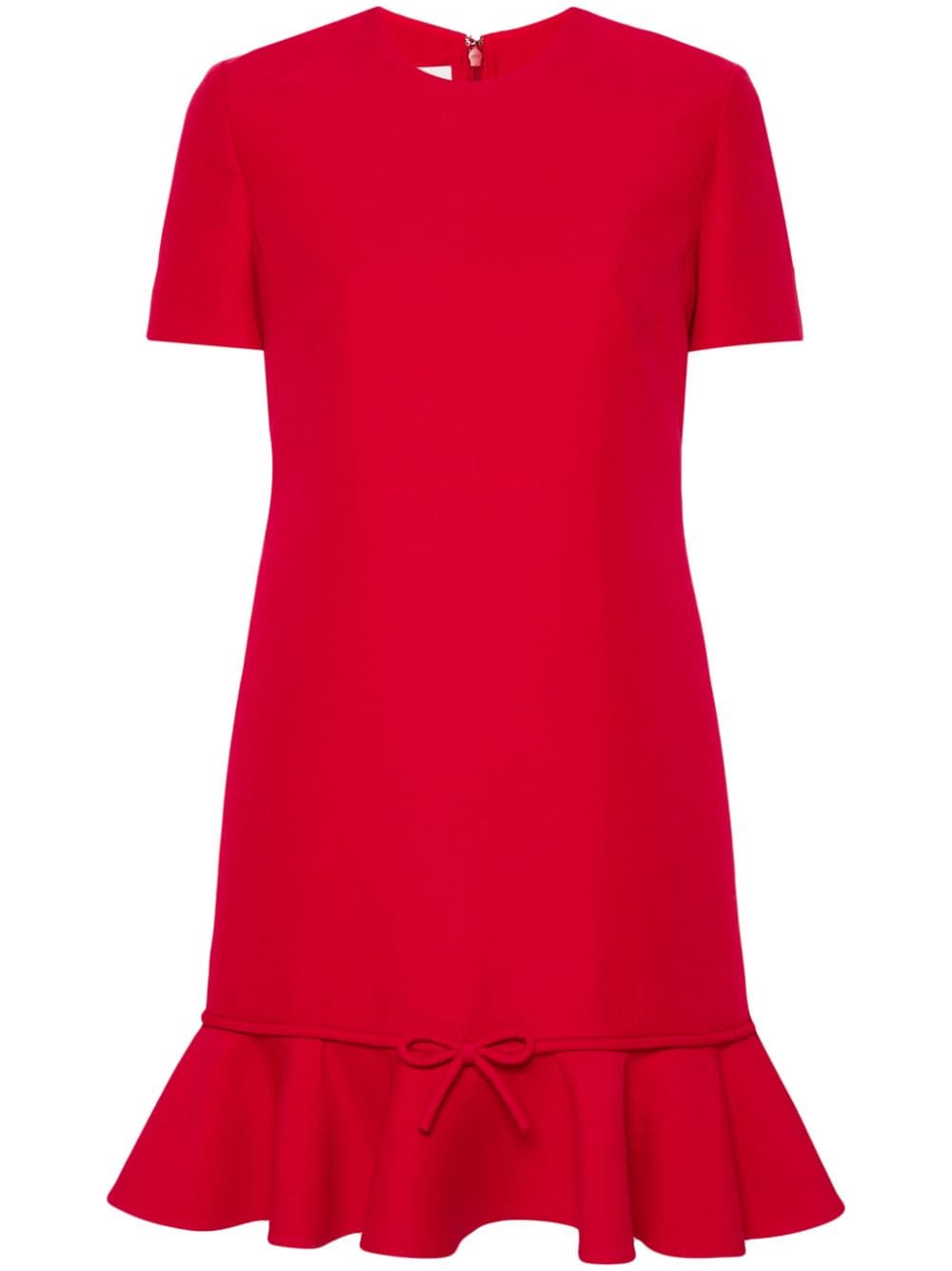 Valentino VALENTINO- Wool And Silk Blend Mini Dress