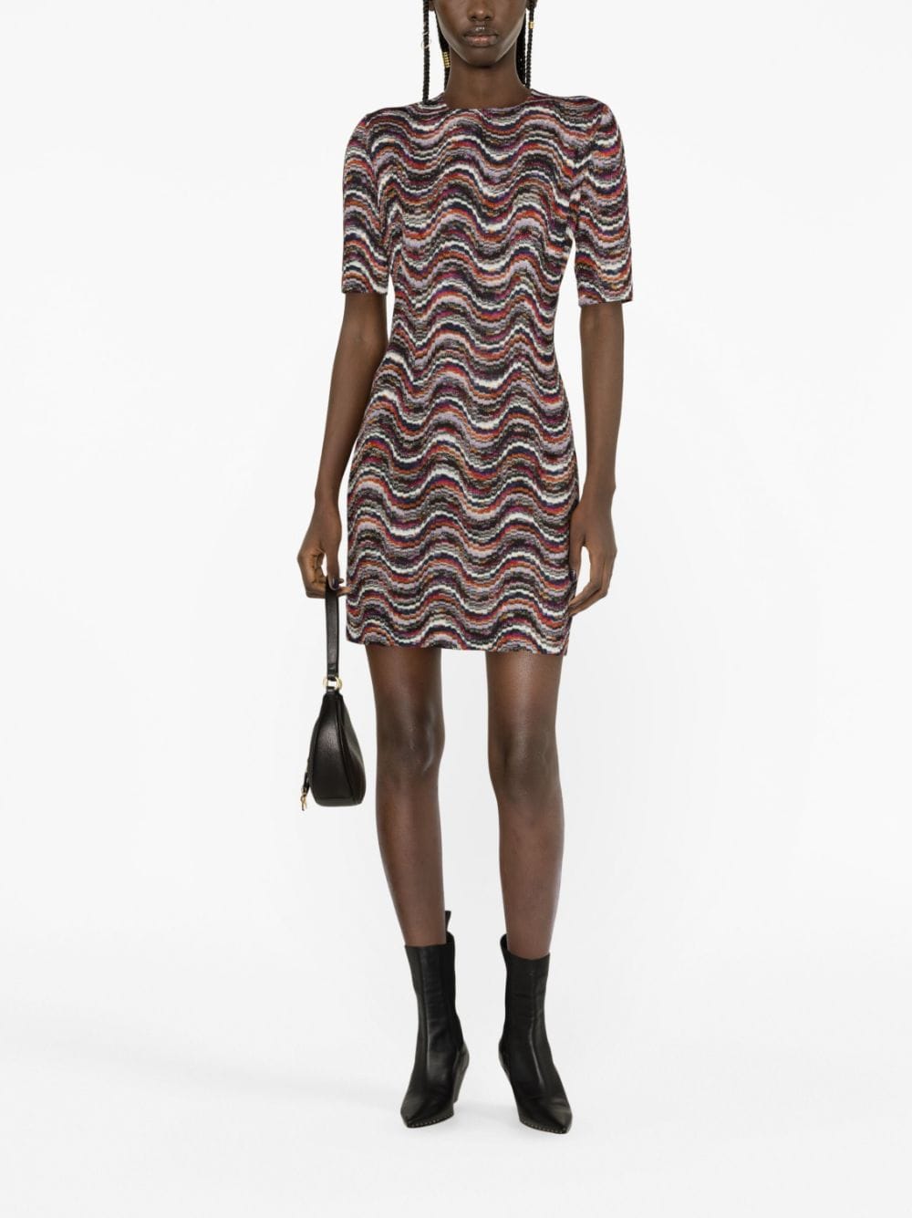 Missoni MISSONI- Waves Pattern Short Dress