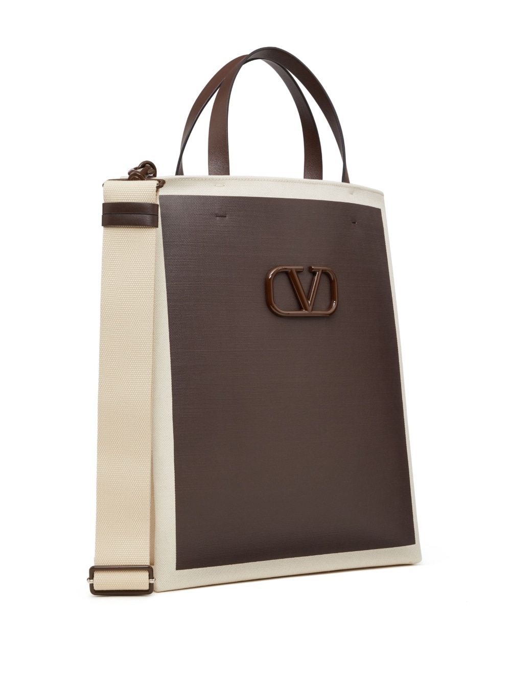 VALENTINO GARAVANI VALENTINO GARAVANI- Vlogo Signature Canvas Tote Bag