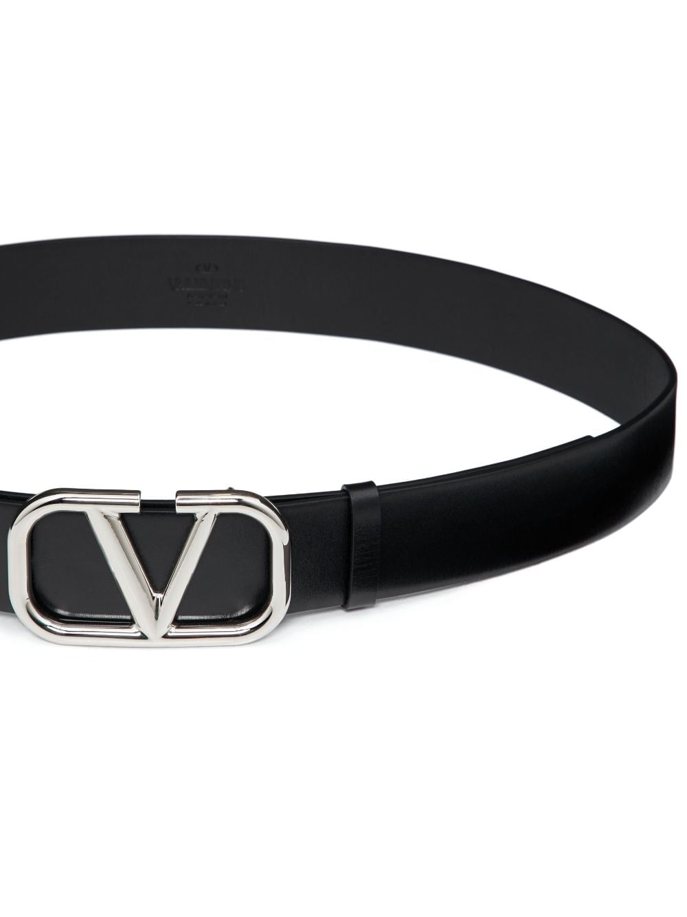 VALENTINO GARAVANI VALENTINO GARAVANI- Vlogo Signature Leather Belt