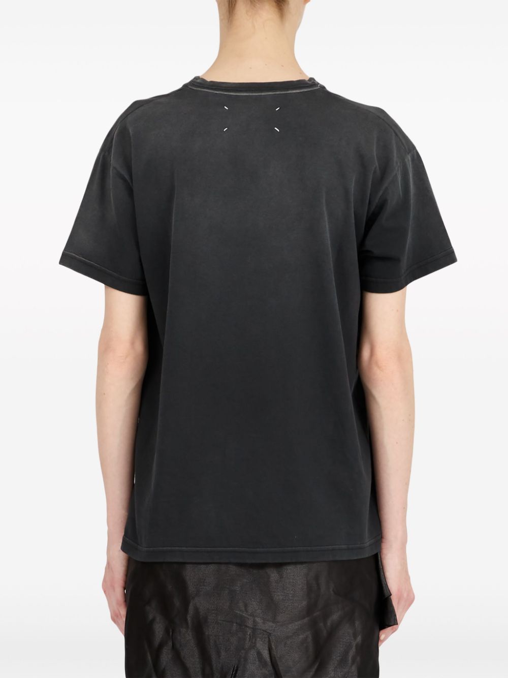 Maison Margiela MAISON MARGIELA- Logo Cotton T-shirt